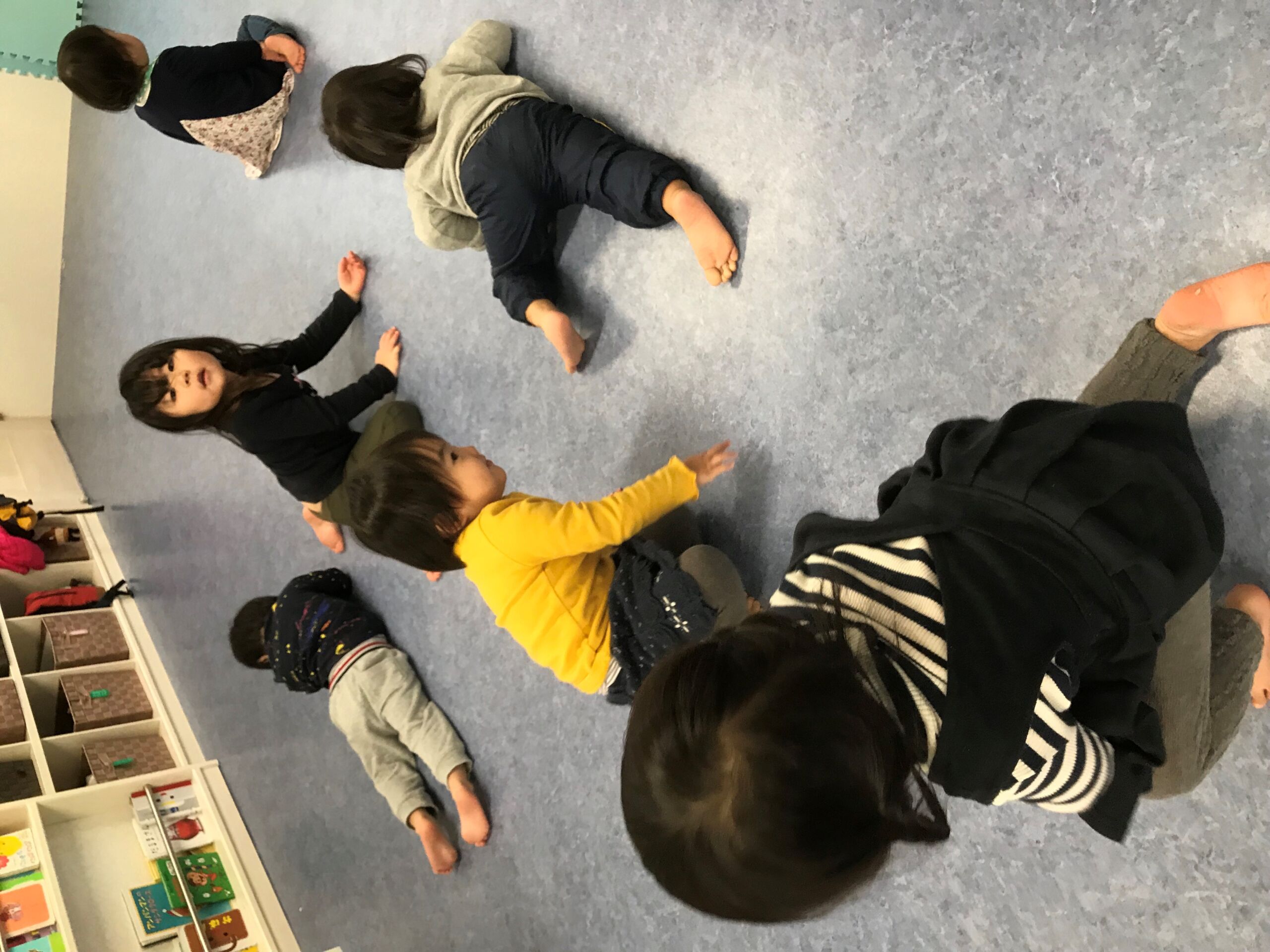 今日の様子　忍者ごっこ