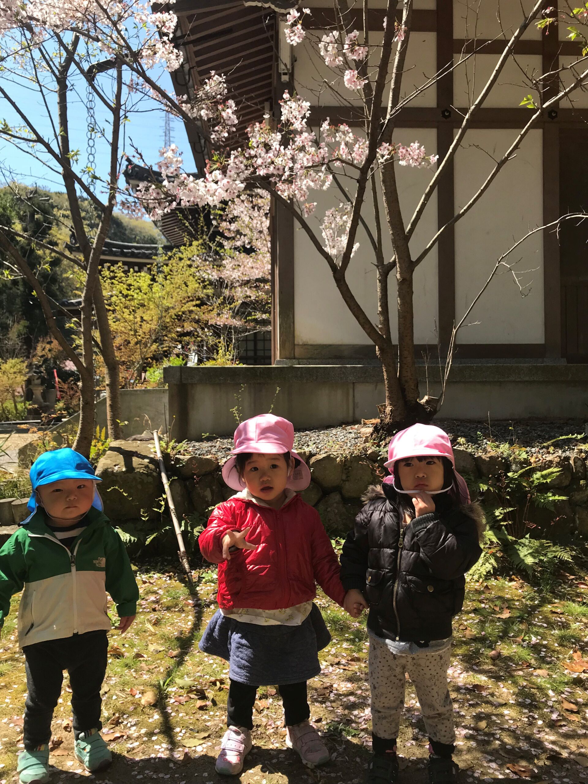 今日の様子 すべり台