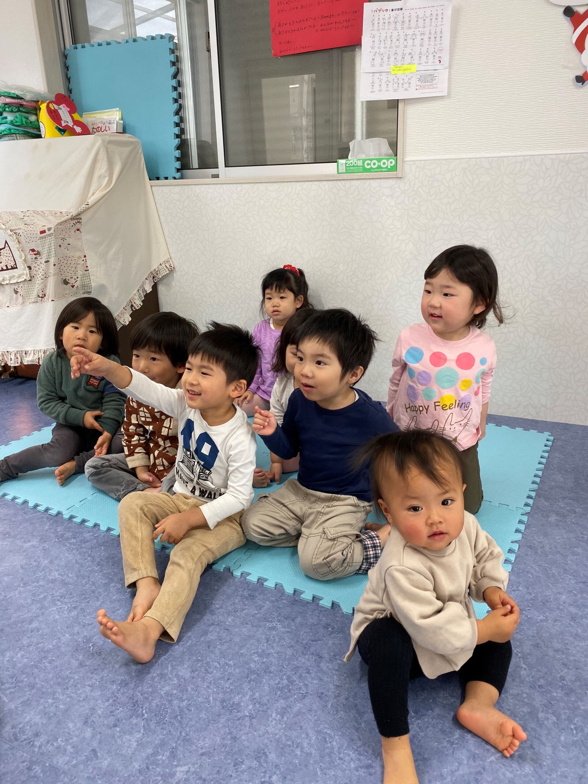 お誕生日会、ケーキ作り