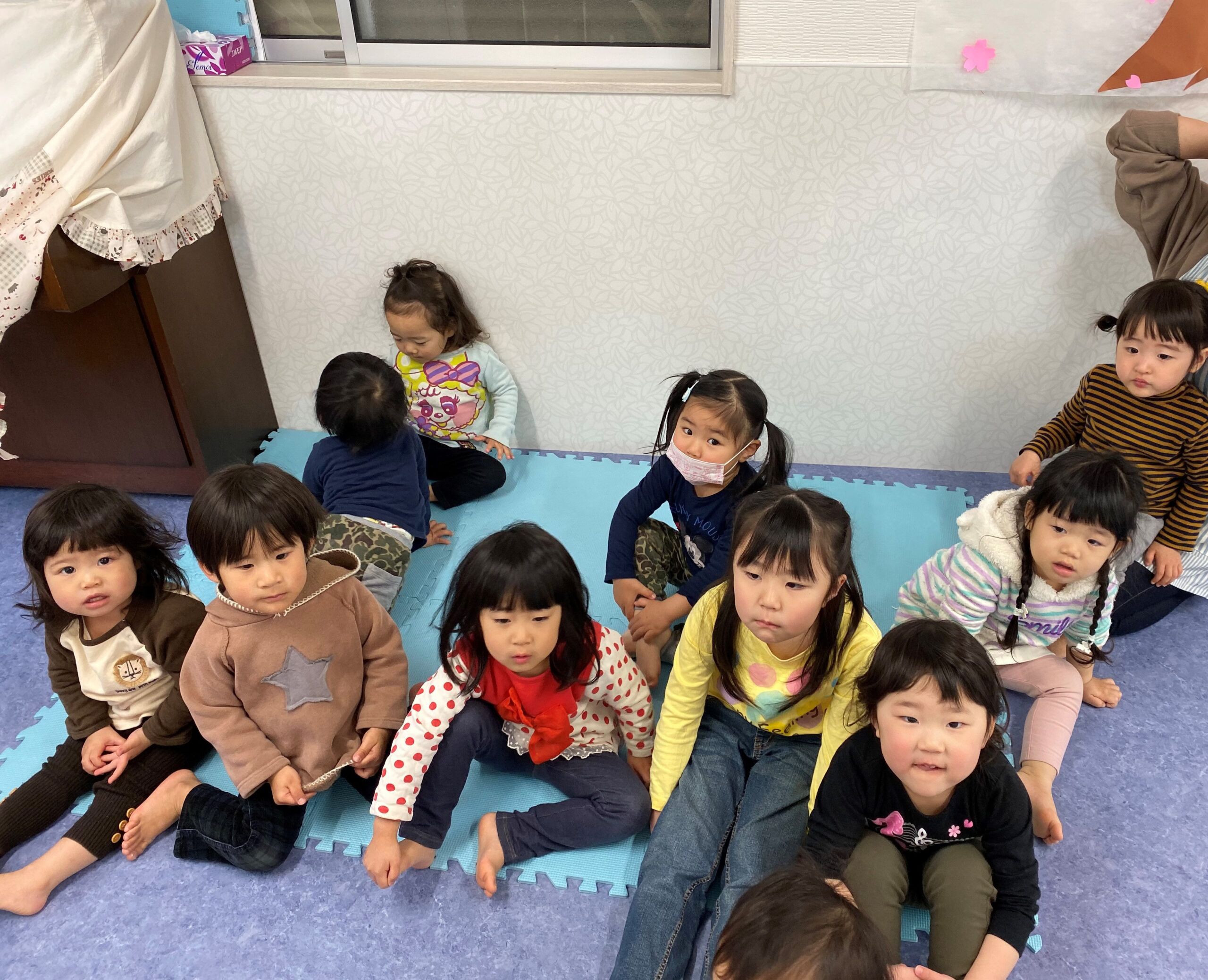 朝の会の様子