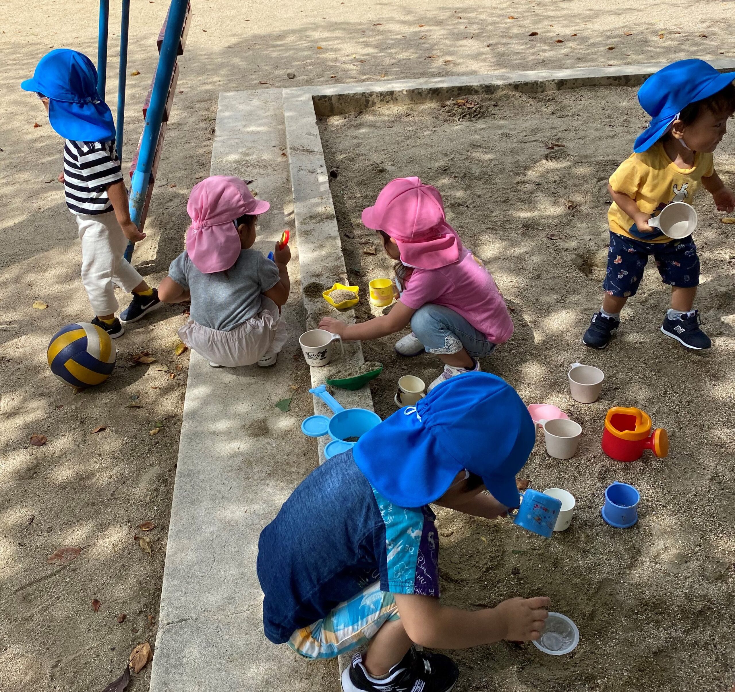 公園遊びの様子